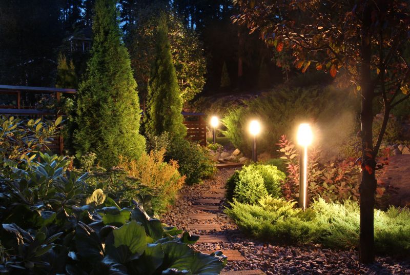 Garden Lighting Installation in Heber City, UT