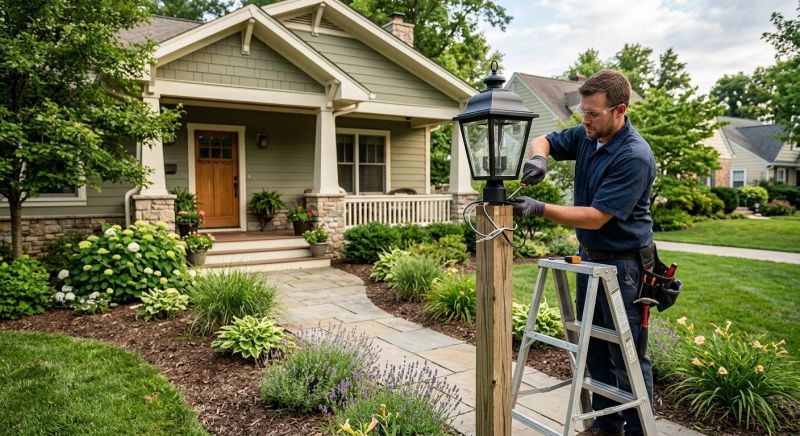Outdoor Lighting Installation in Pasadena, CA